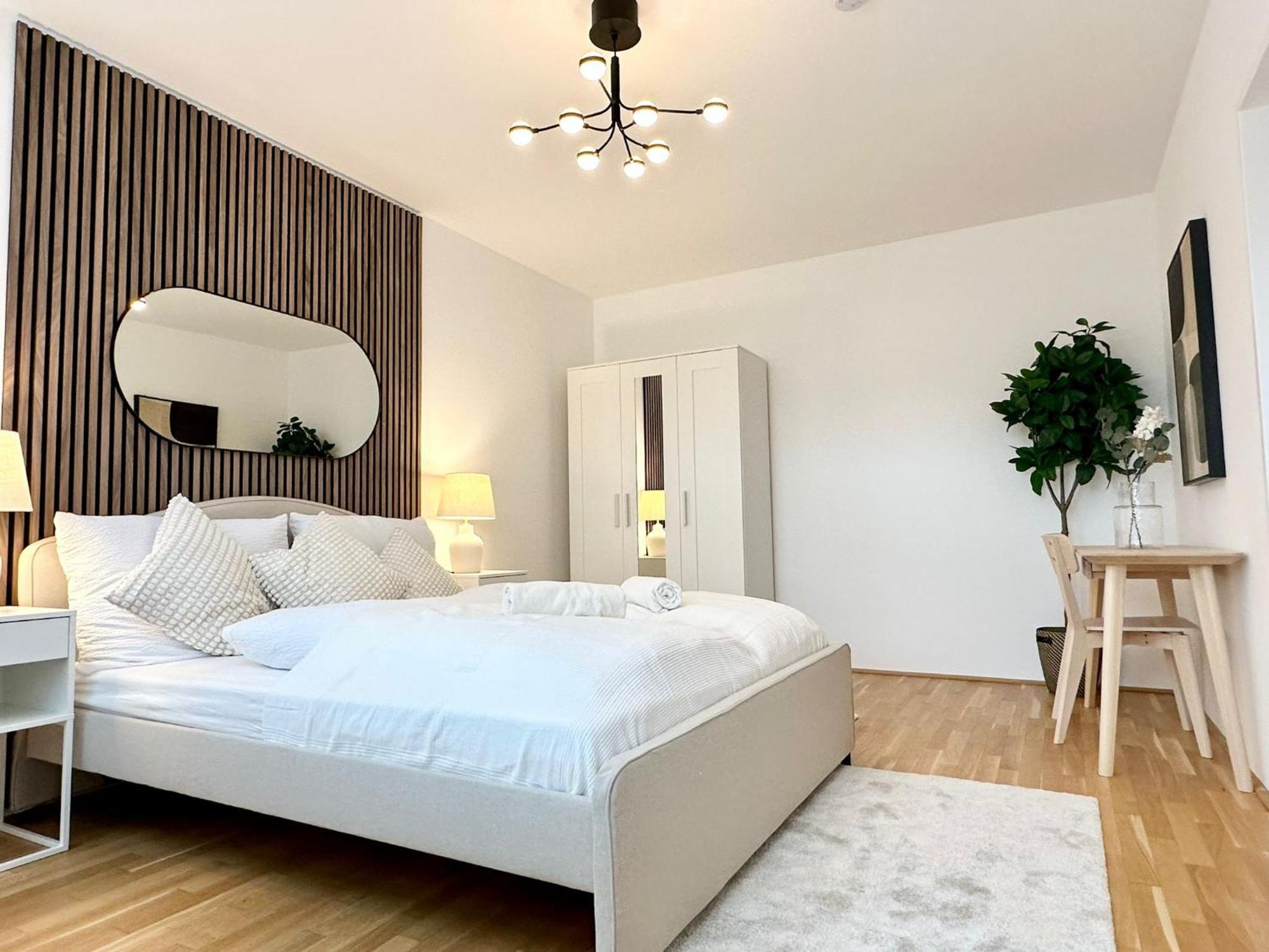 Stylish Apartments - 3 Min To U1 Kagraner Platz Vienna Luaran gambar