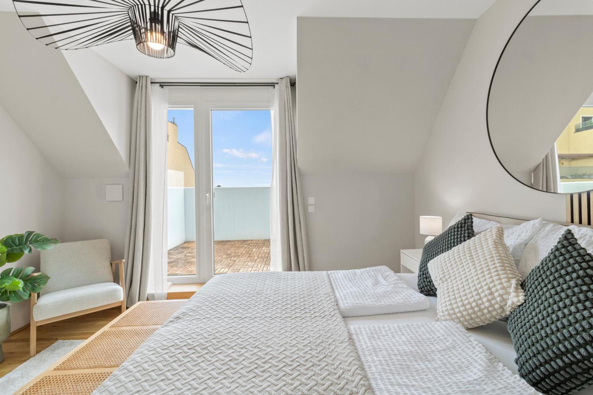 Stylish Apartments - 3 Min To U1 Kagraner Platz Vienna Luaran gambar