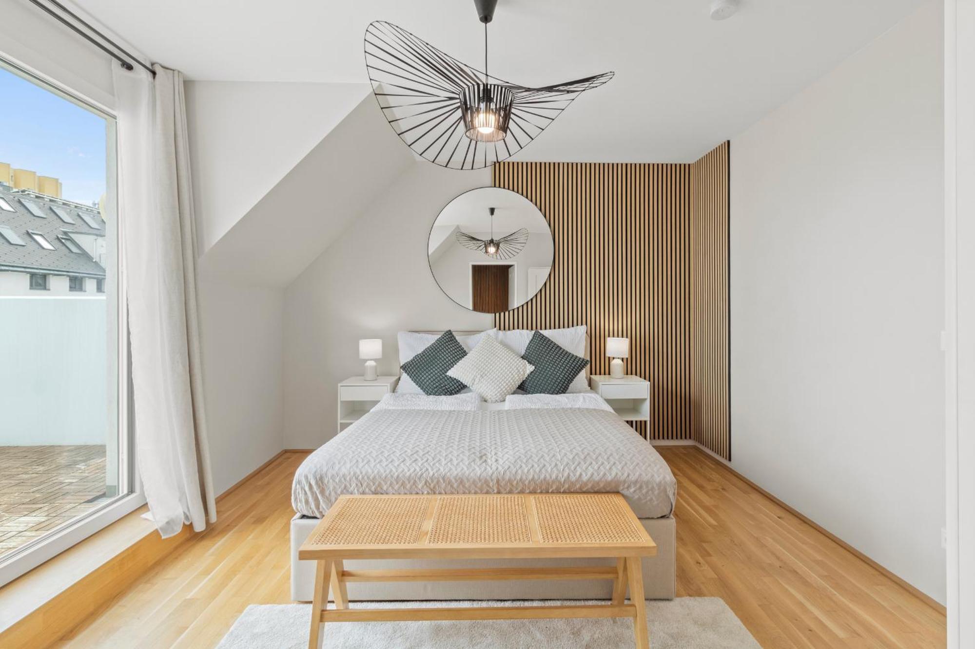 Stylish Apartments - 3 Min To U1 Kagraner Platz Vienna Luaran gambar