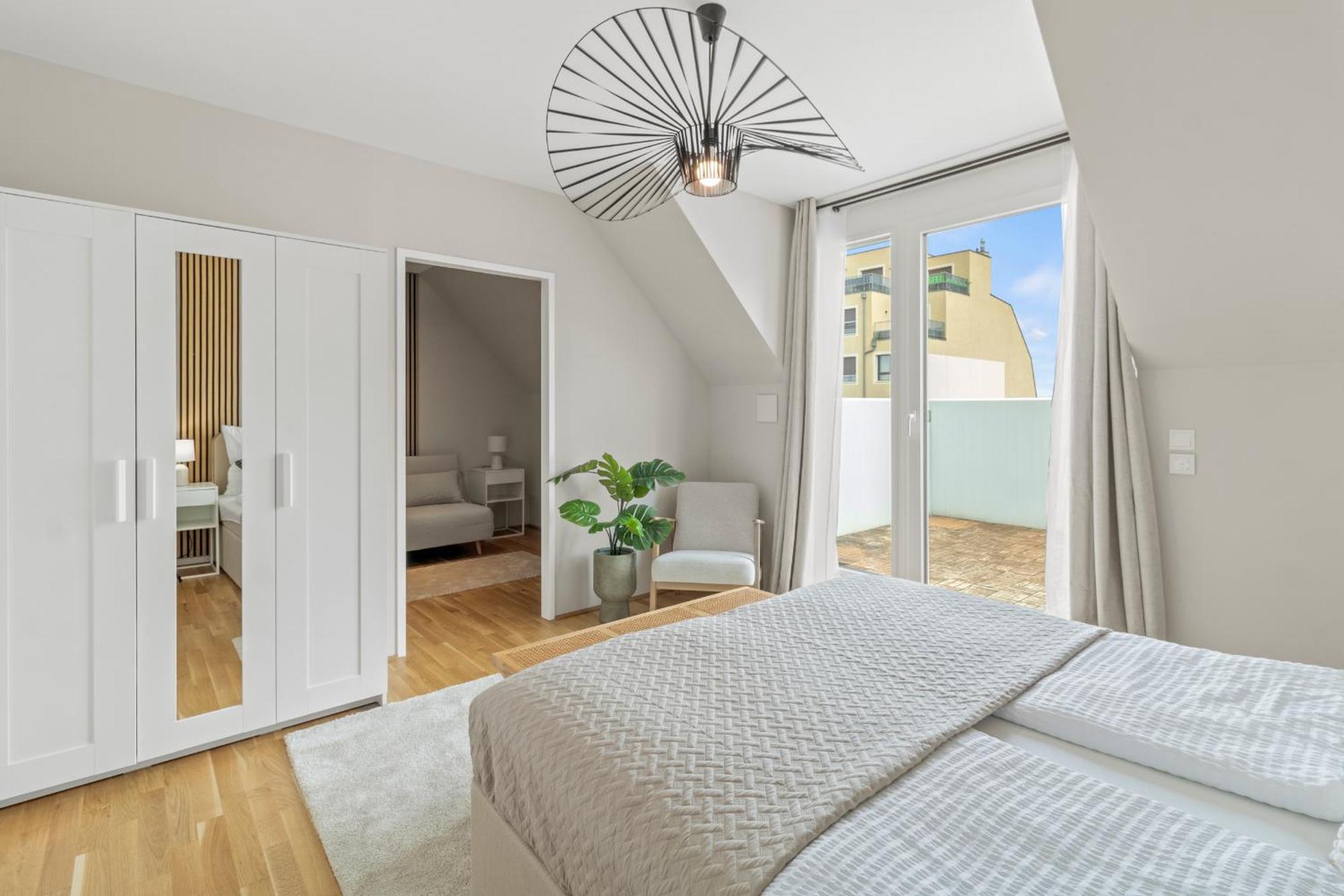 Stylish Apartments - 3 Min To U1 Kagraner Platz Vienna Luaran gambar